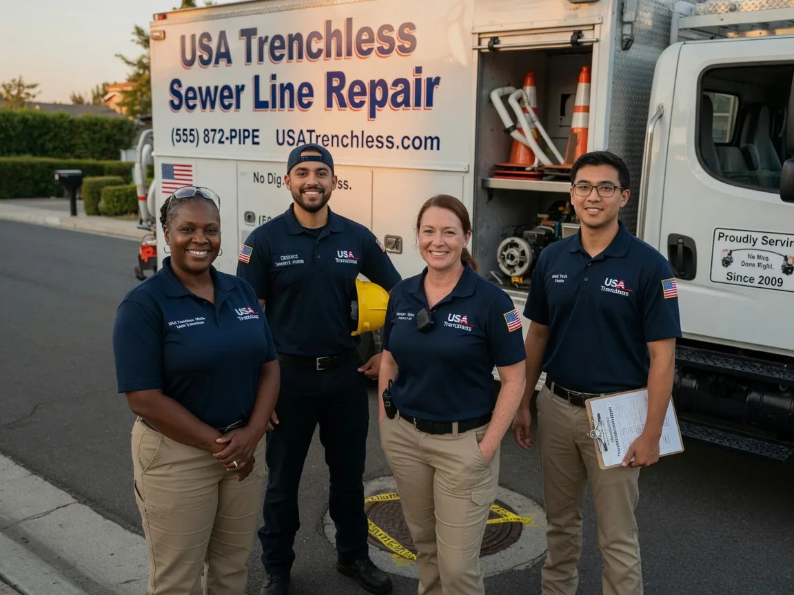 Sewer Line Repair company in Stringtown, OK